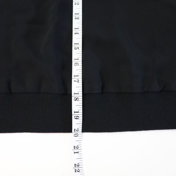 A.L.C Lindsey Black Cold Shoulder Ruffle Top Black Size 0 - Picture 10 of 11